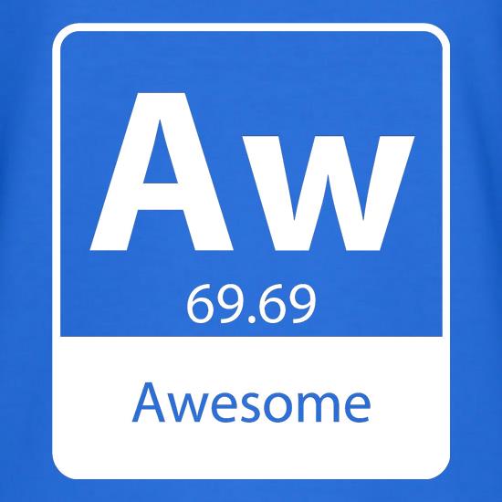 Awesome Element t shirt